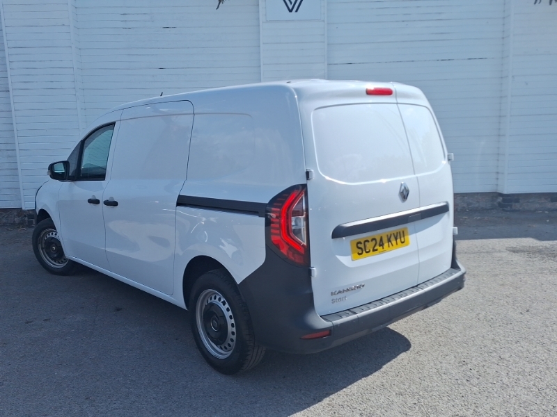 Renault Kangoo Ll21 Blue Dci 95 Start Van White #2
