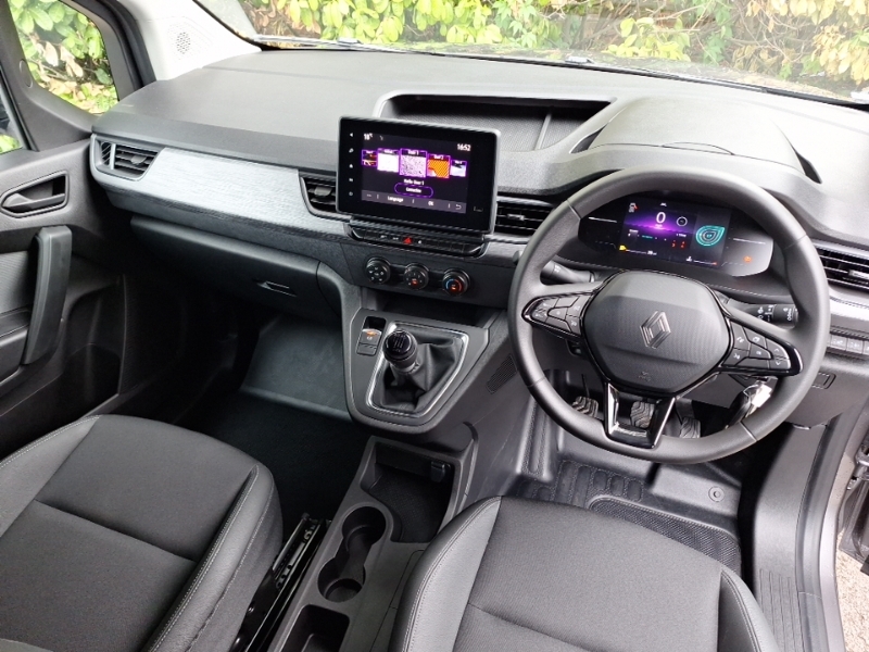 Renault Kangoo Ml19 Blue Dci 95 Advance Safety Van Grey #3