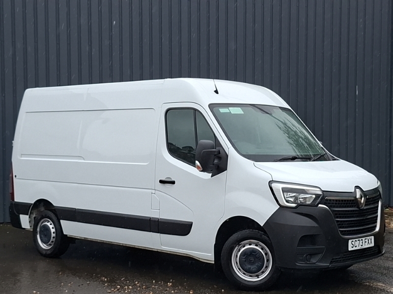 Renault Master Mm35 Blue Dci 135 Start Medium Roof Van White #6
