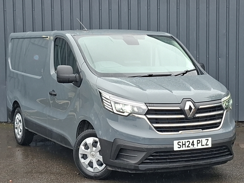 Renault Trafic Sl30 Blue Dci 130 Advance Van Grey