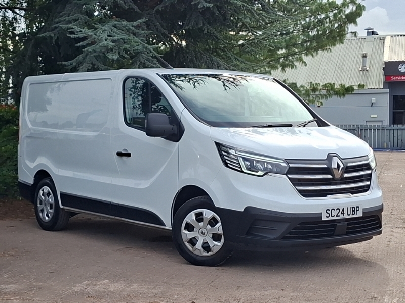 Renault Trafic Sl30 Blue Dci 130 Advance Safety Van SC24UBP White #6