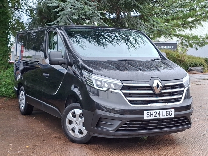 Renault Trafic Sl30 Blue Dci 130 Advance Van Black