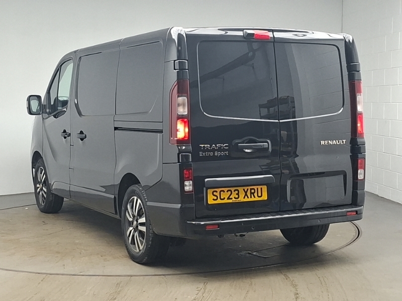Renault Trafic Sl30 Blue Dci 150 Extra Sport Van SC23XRU Black #2