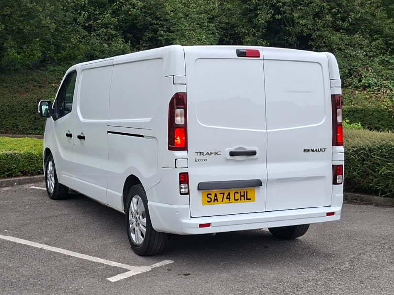 Renault Trafic Ll30 Blue Dci 130 Extra Safety Van White #2