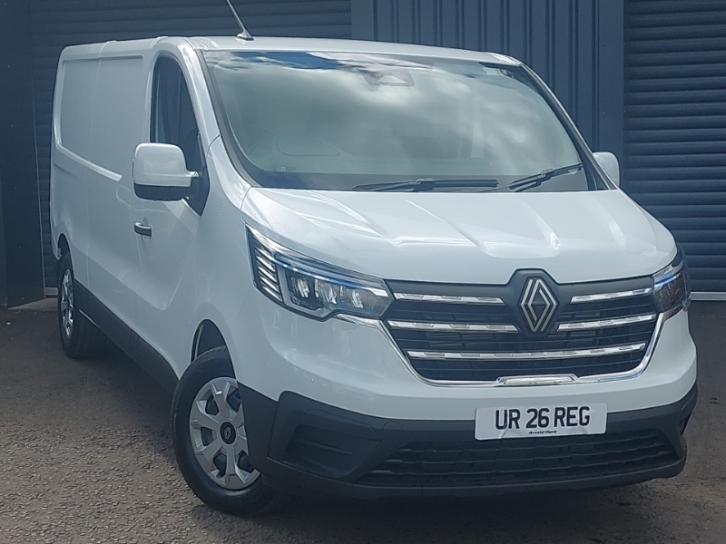 Renault Trafic Sl30 Blue Dci 150 Advance Safety Van Eag9 White