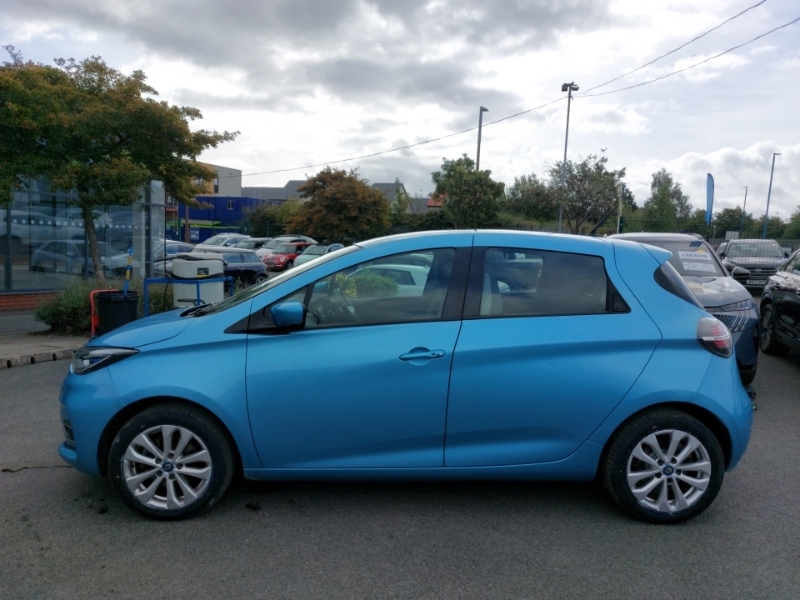 Renault Zoe 100Kw I Iconic R135 50Kwh Blue #4