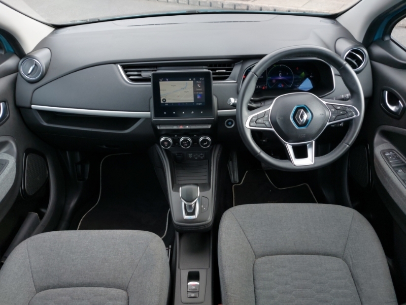 Renault Zoe 100Kw I Iconic R135 50Kwh Blue #3