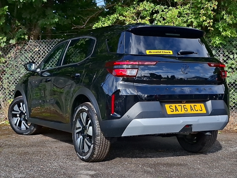 Vauxhall Frontera 1.2 Hybrid 110 Ultimate E-dct6 SA76ACJ Black #2