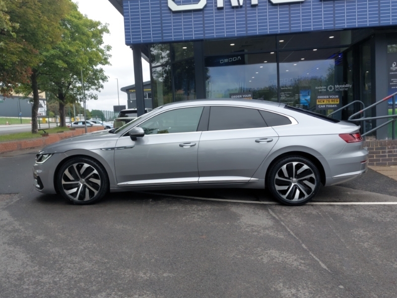 Volkswagen Arteon 2.0 Tdi Scr 190 R-line Dsg Silver #4
