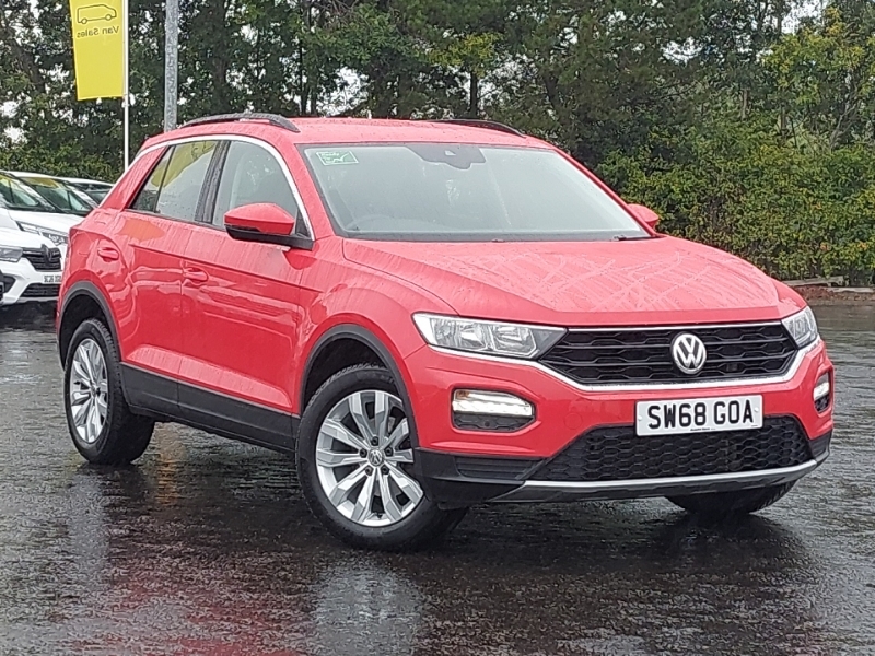 Volkswagen T-Roc 1.5 Tsi Evo Se Dsg Red