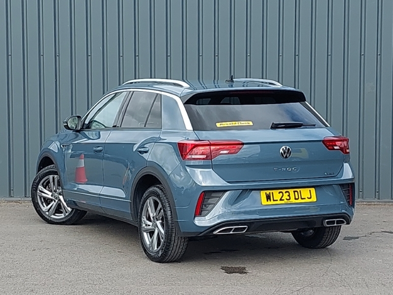 Volkswagen T-Roc 2.0 Tsi 4Motion R-line Dsg Blue #2