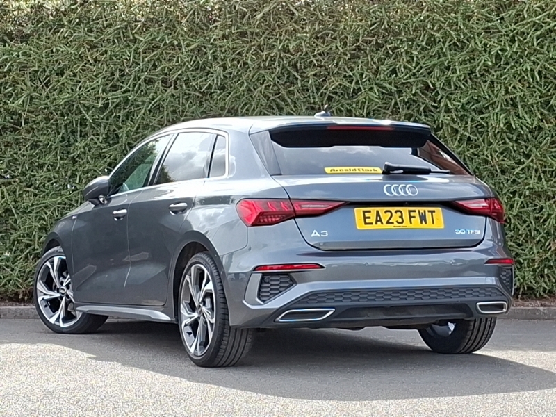 Audi A3 30 Tfsi S Line S Tronic EA23FWT Grey #2