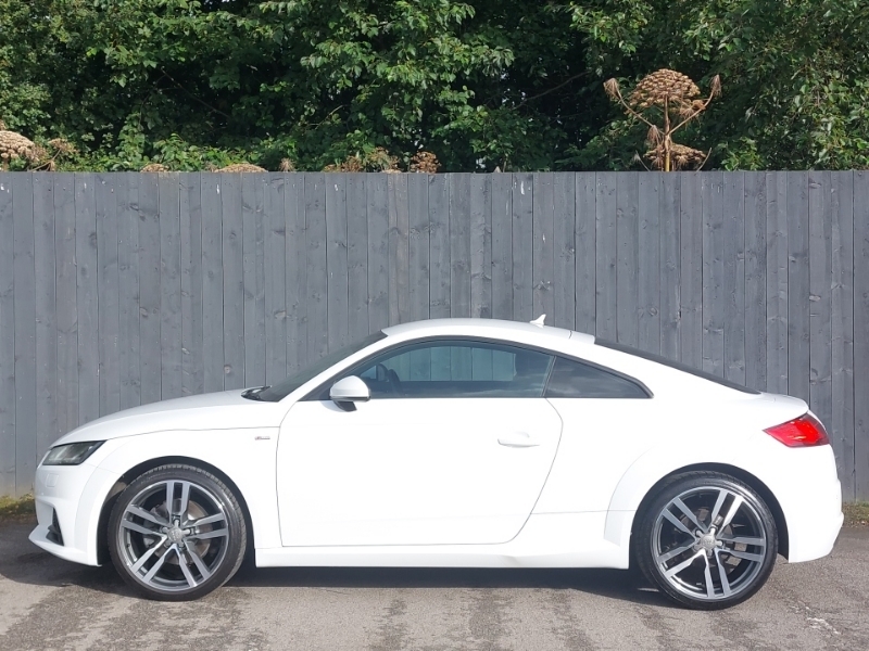 Audi TT 2.0 Tdi Ultra S Line White #4