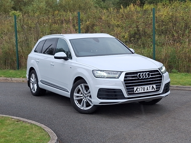 Audi Q7 45 Tdi Quattro S Line Tiptronic ST20AZB White