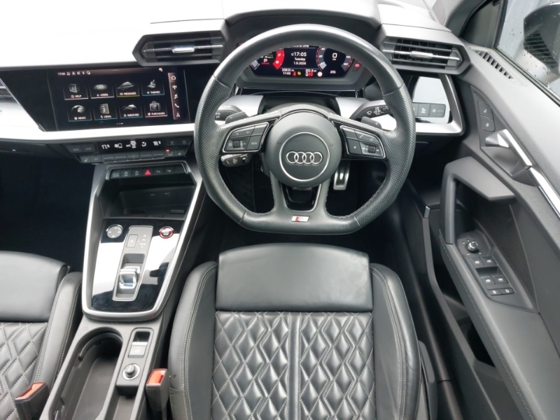 Audi S3 Tfsi Black Edition White #8