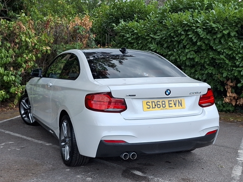 BMW 2 Series 220D Xdrive M Sport Nav Step White #2