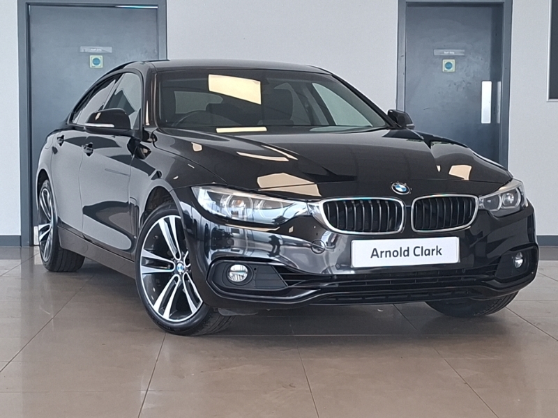 BMW 4 Series 420I Xdrive Sport Business Media Black