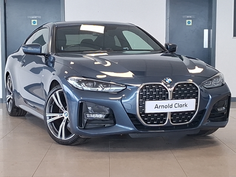 BMW 4 Series 420I M Sport Step SA23JZT Blue