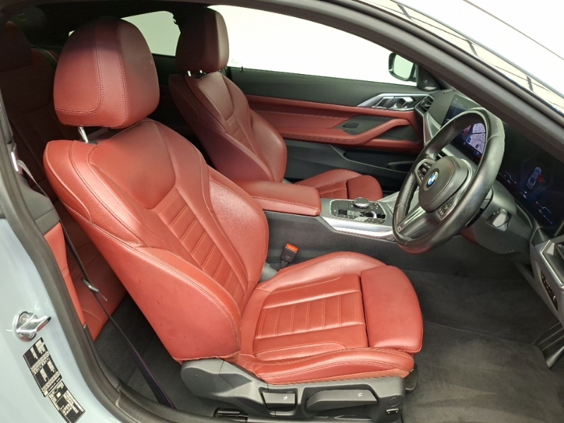 BMW 4 Series Coupe Blue #11