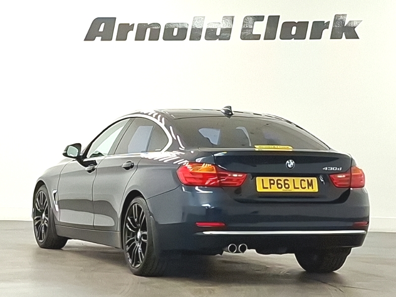 BMW 4 Series 430D Luxury Professional Media Blue #2