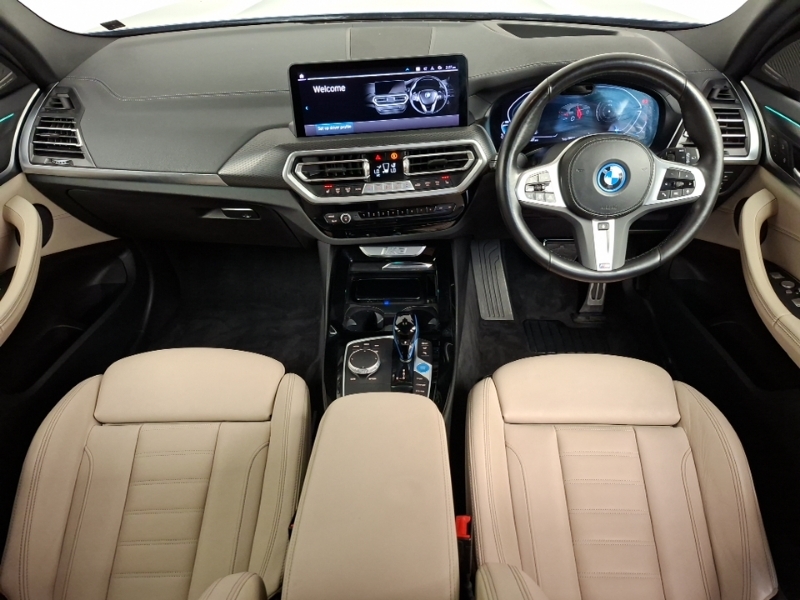 BMW iX3 210Kw M Sport Pro 80Kwh Blue #4