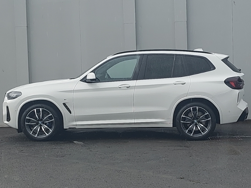 BMW X3 Xdrive20i Mht M Sport Step White #4