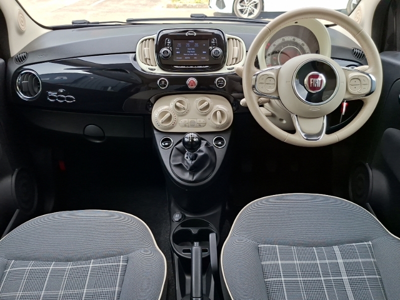 Fiat 500 1.2 Lounge Black #3