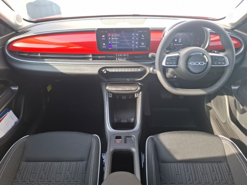 Fiat 600 1.2 Hybrid 48V Edct-6 Red #3