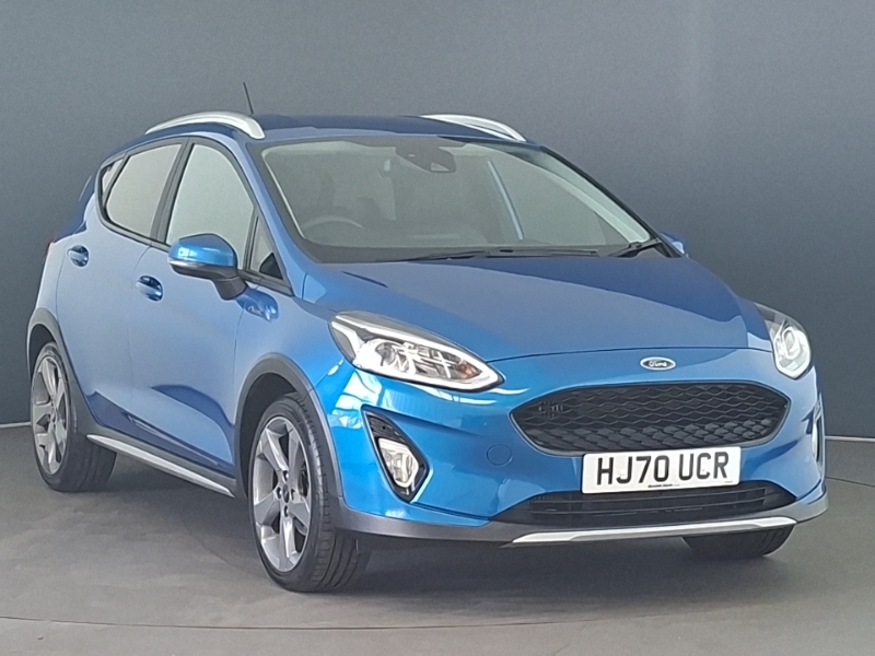 Ford Fiesta 1.0 Ecoboost Active X HJ70UCR Blue