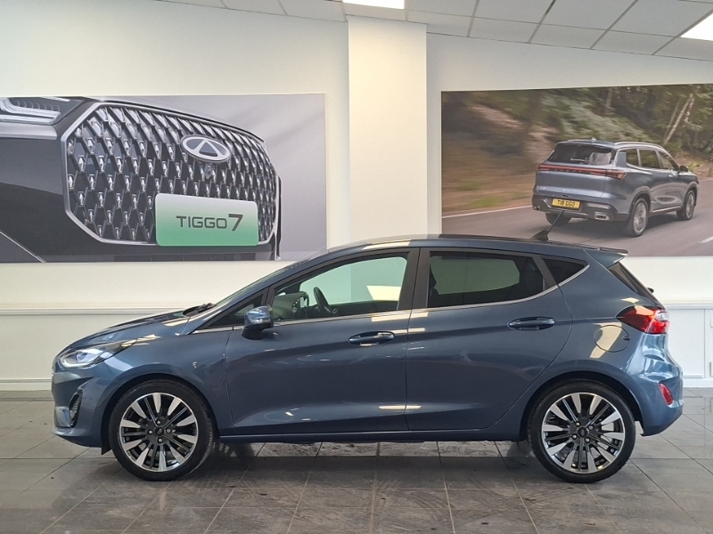 Ford Fiesta 1.0 Ecoboost Titanium X AMZ9654 Blue #4