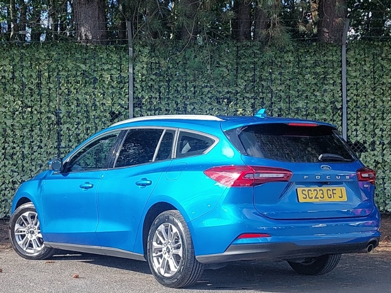 Ford Focus 1.0 Ecoboost Hybrid Mhev 155 Titanium SC23GFJ Blue #2