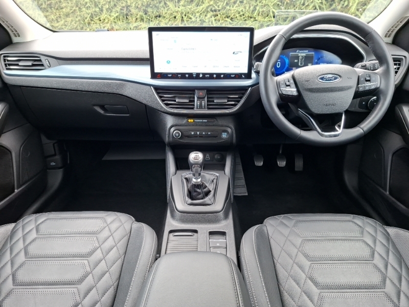 Ford Focus 1.0 Ecoboost Hybrid Mhev 155 Active X EJ23ZSV White #3
