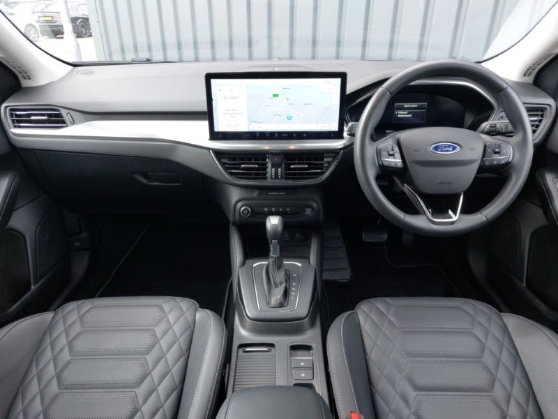 Ford Focus 1.0 Ecoboost Hybrid Mhev 155 Titanium X HW23LXU Blue #3