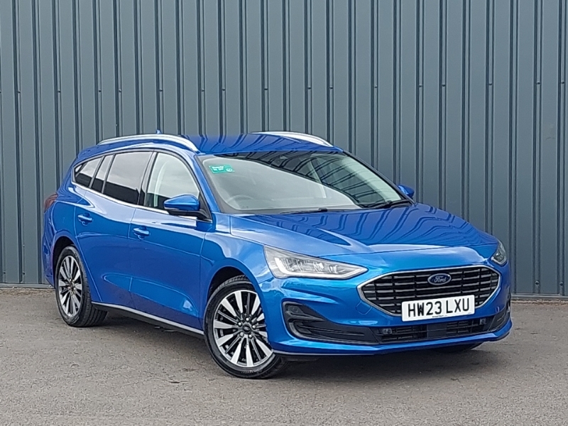 Ford Focus 1.0 Ecoboost Hybrid Mhev 155 Titanium X Blue