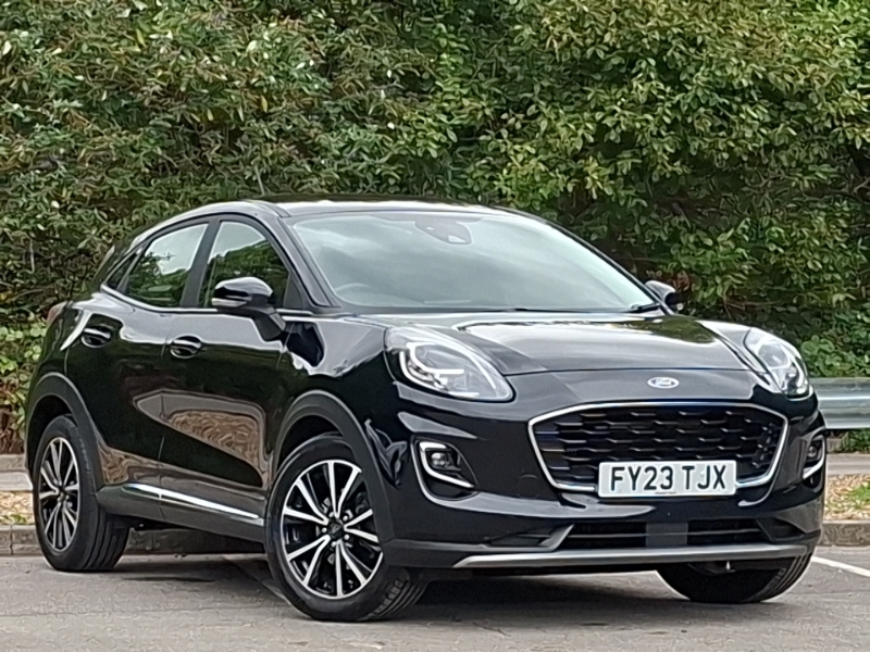 Ford Puma 1.0 Ecoboost Hybrid Mhev Titanium Dct Black