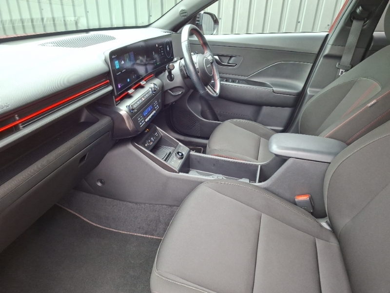 Hyundai Kona 1.6 Gdi Hybrid N Line Dct Red #5