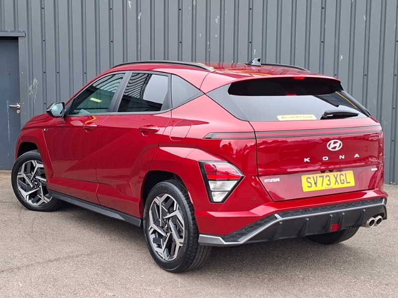 Hyundai Kona 1.6 Gdi Hybrid N Line Dct Red #2