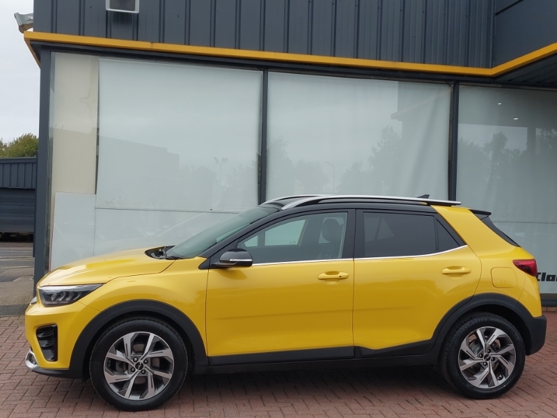 Kia Stonic 1.0T Gdi 48V Gt-line S Yellow #4