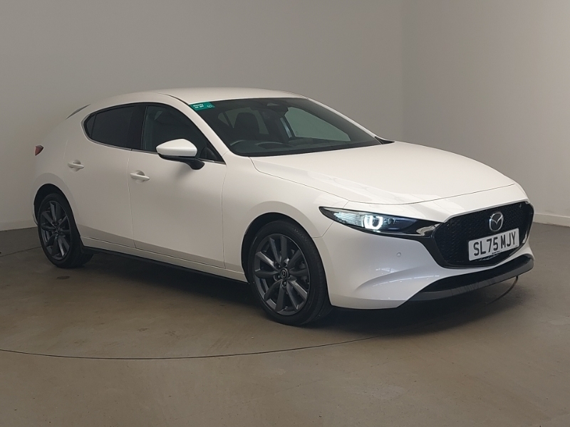 Mazda 3 2.5 E-skyactiv G Mhev 140 Exclusive-line White