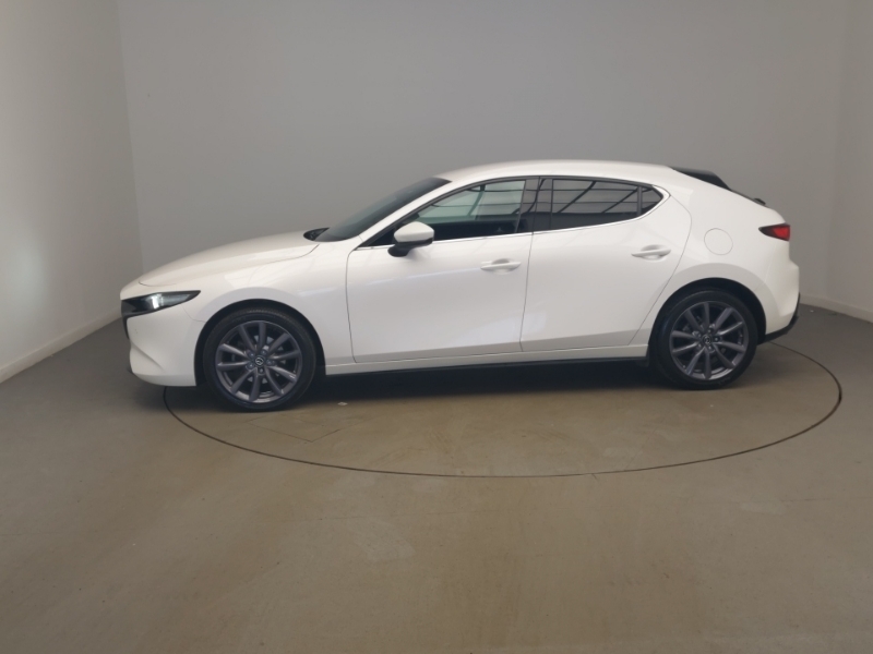Mazda 3 2.5 E-skyactiv G Mhev 140 Exclusive-line White #4