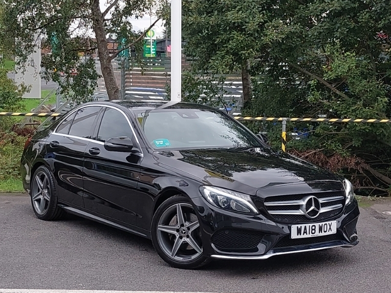 Mercedes-Benz C Class C220d Amg Line Black