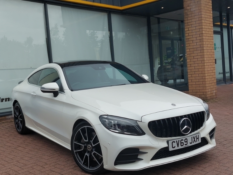 Mercedes-Benz C Class C300d Amg Line Premium 9G-tronic White