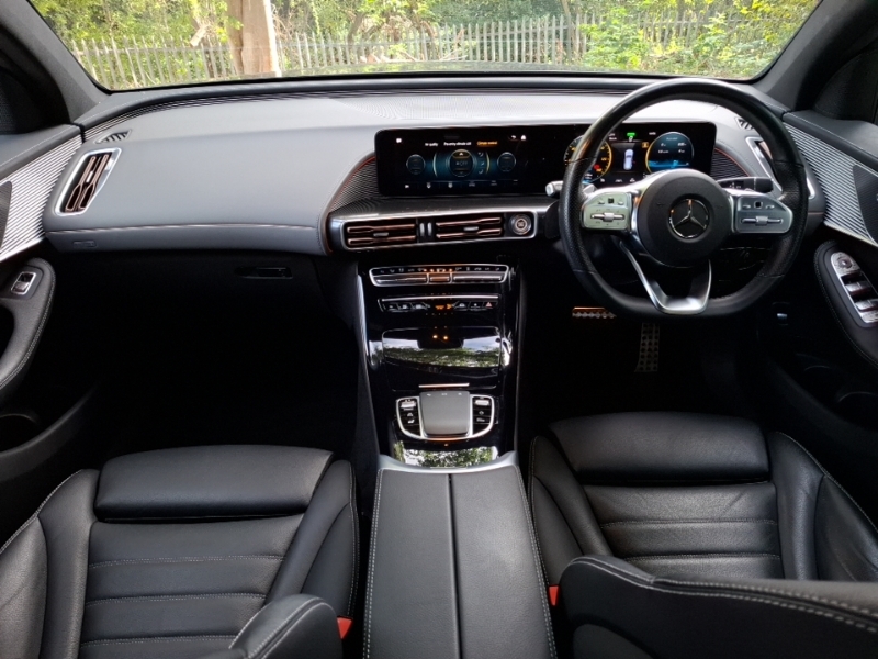 Mercedes-Benz EQC Eqc 400 300Kw Amg Line Premium 80Kwh Black #3