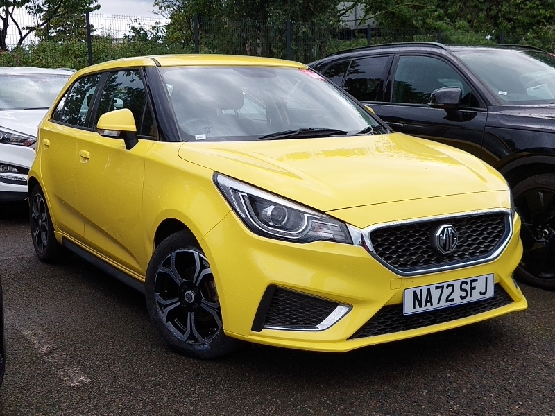 MG MG3 1.5 Vti-tech Exclusive Navigation Yellow