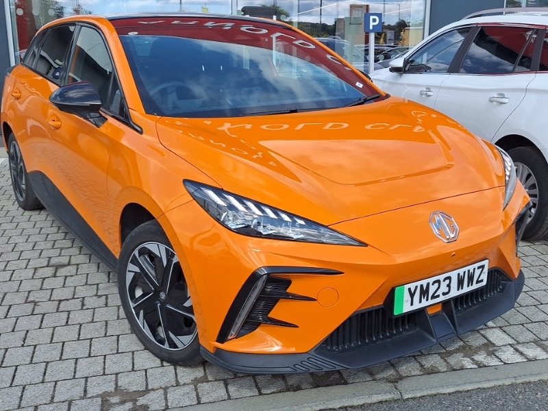 MG MG4 150Kw Trophy Ev Long Range 64Kwh Orange