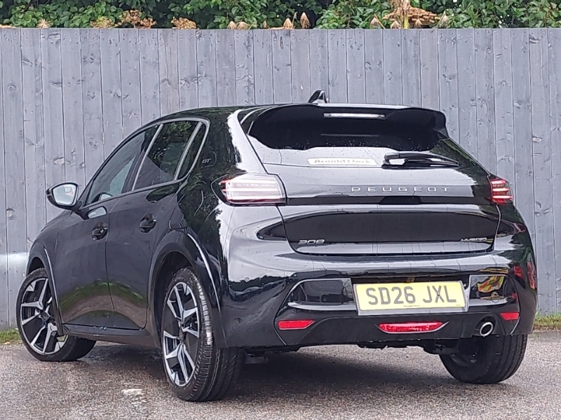Peugeot 208 1.2 Hybrid 110 Gt E-dsc6 Black #2