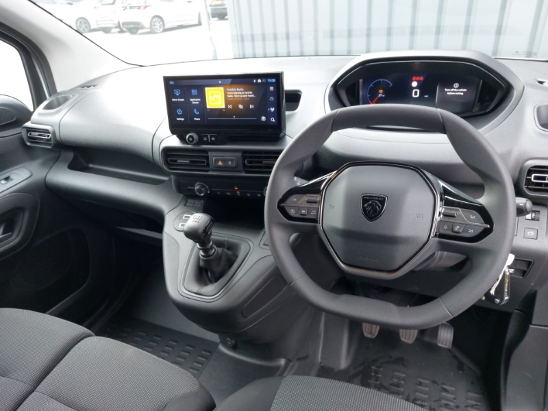 Peugeot Partner 1.5 Bluehdi 100 Professional Plus Van White #3