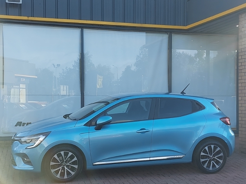 Renault Clio 1.0 Tce 100 Iconic SB69WJE Blue #4