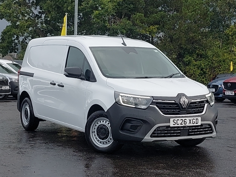 Renault Kangoo Ll21 Blue Dci 95 Advance Safety Van White