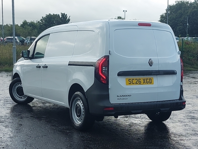 Renault Kangoo Ll21 Blue Dci 95 Advance Safety Van White #2